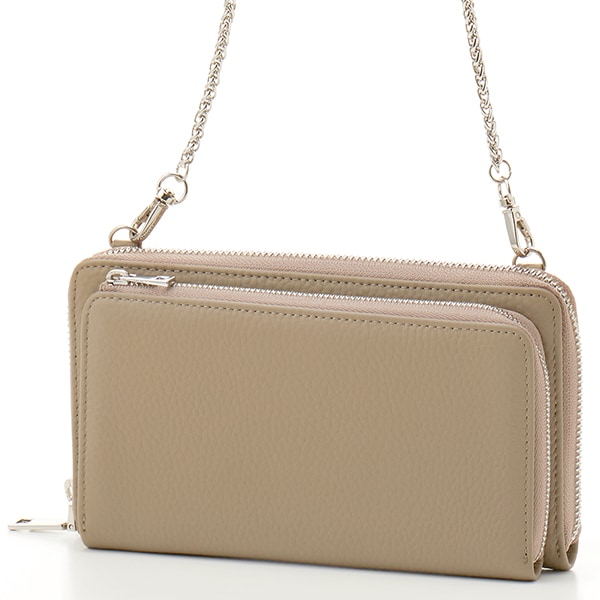 ペルケ（perche’）/VERYコラボ ペルケ perche / 牛革ウォレットチェーンショルダーバッグ