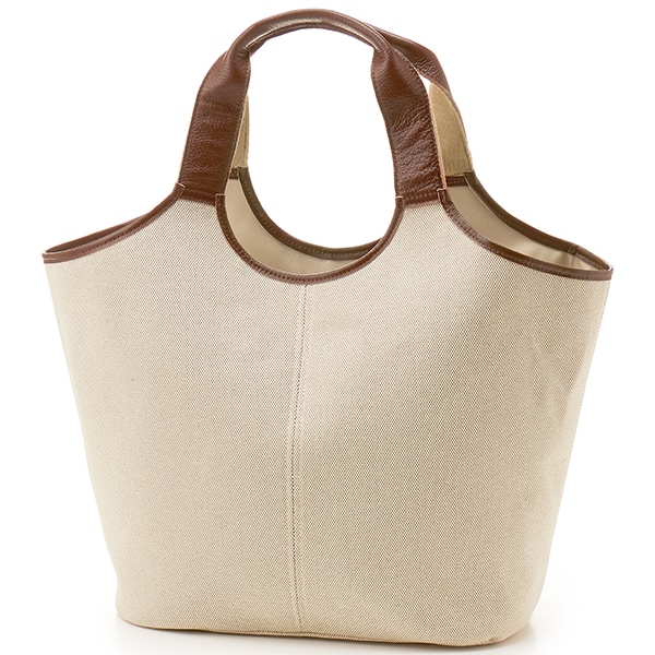 ペルケ（perche’）/VERYコラボ ペルケ perche / キャンバス×牛革コンビトートバッグ