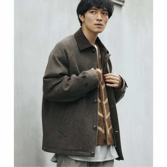 HIGH LAND WOOL ハンティング ショートブルゾンMメーカー採寸