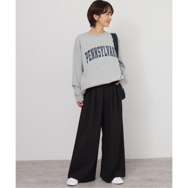 ジャーナルスタンダード レリューム（JOURNAL STANDARD relume）/《追加2》ウォッシャブルサージストレッチタックワイドパンツ