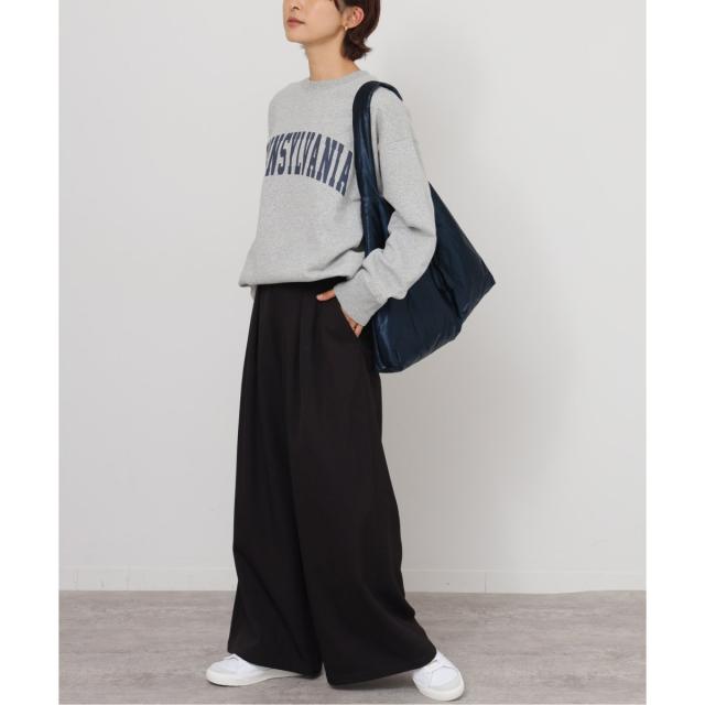 ジャーナルスタンダード レリューム（JOURNAL STANDARD relume）/《追加2》ウォッシャブルサージストレッチタックワイドパンツ