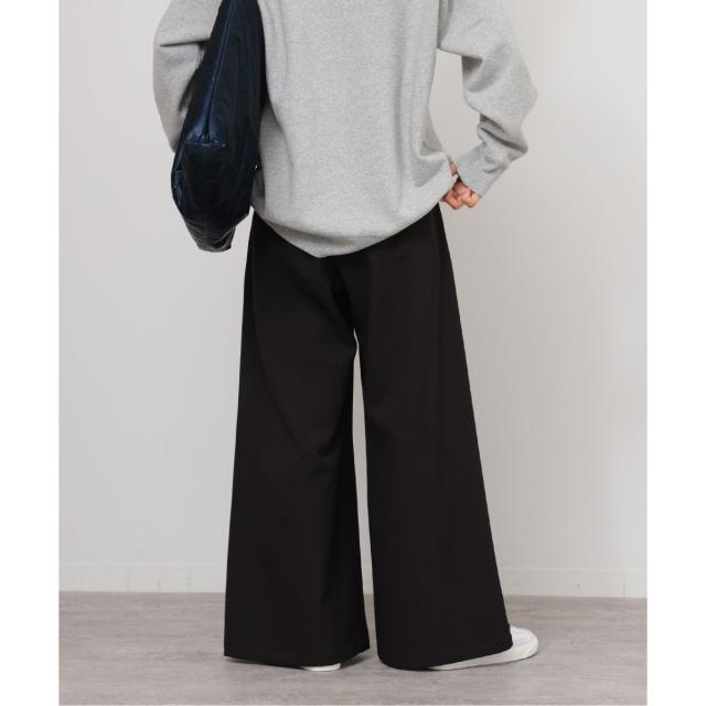 ジャーナルスタンダード レリューム（JOURNAL STANDARD relume）/《追加2》ウォッシャブルサージストレッチタックワイドパンツ