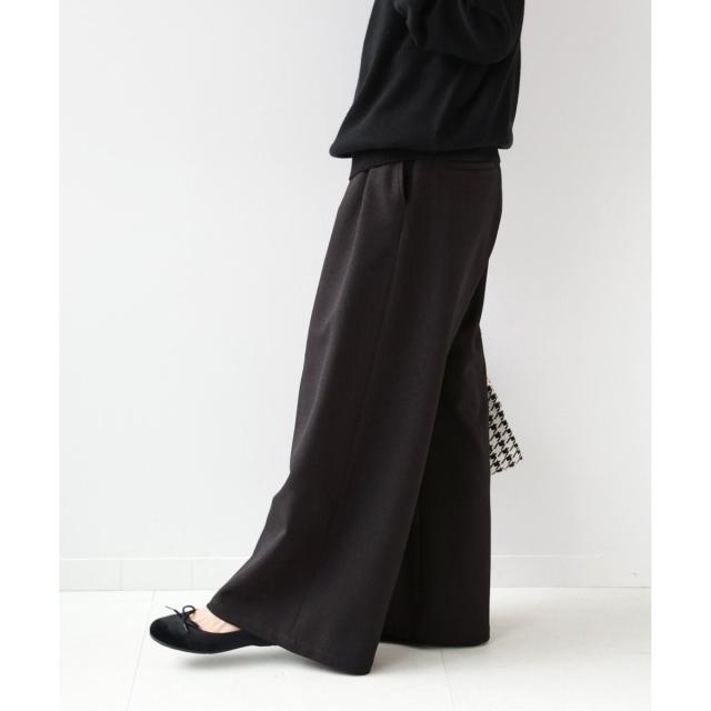 ジャーナルスタンダード レリューム（JOURNAL STANDARD relume）/《追加2》ウォッシャブルサージストレッチタックワイドパンツ