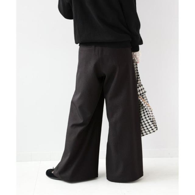 ジャーナルスタンダード レリューム（JOURNAL STANDARD relume）/《追加2》ウォッシャブルサージストレッチタックワイドパンツ