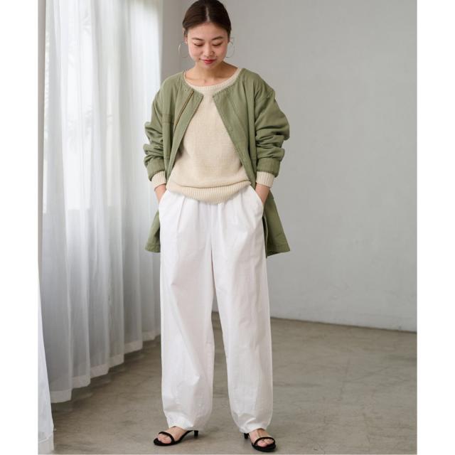 JOURNAL STANDARD relume コットンツイールノーカラーモッズ JOURNAL STANDARD relume 見苦しく コットンツイルノーカラーモッズ
