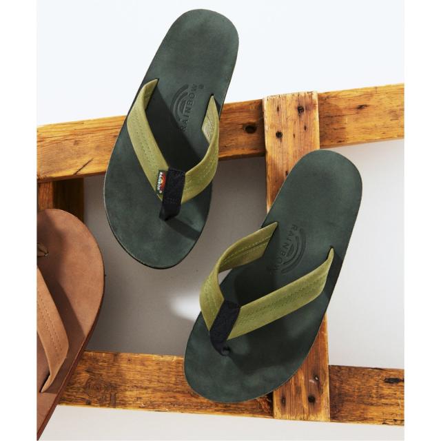 ジャーナルスタンダード レリューム（JOURNAL STANDARD relume）/RAINBOW SANDALS / レインボーサンダル 別注 Double Layer レザーサンダの通販は 19,800円