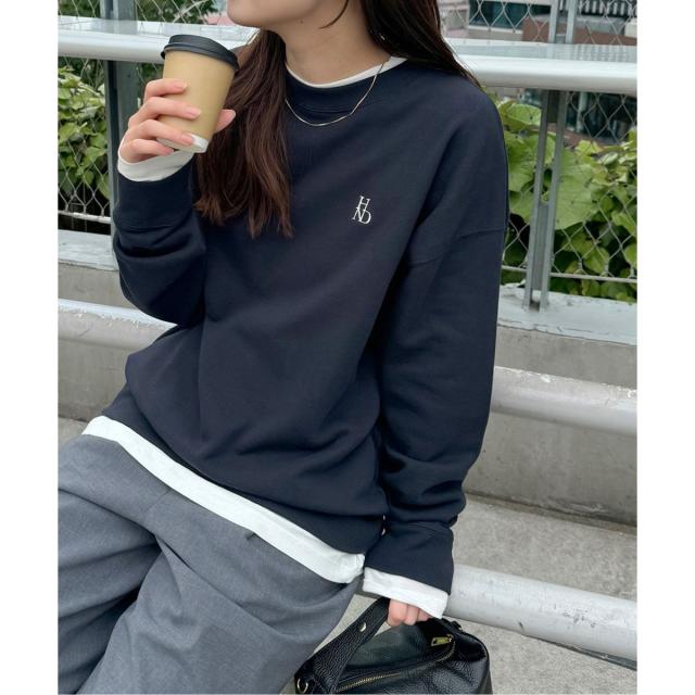 ジャーナルスタンダード レリューム（JOURNAL STANDARD relume）/《2枚セット》3WAY Tシャツレイヤードスウェット