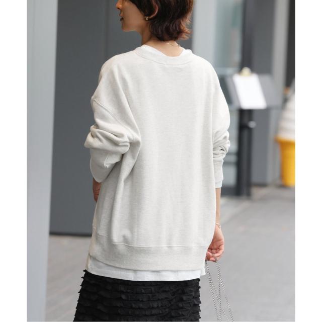 ジャーナルスタンダード レリューム（JOURNAL STANDARD relume）/《2枚セット》3WAY Tシャツレイヤードスウェット