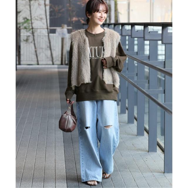 ジャーナルスタンダード レリューム（JOURNAL STANDARD relume）/《2枚セット》3WAY Tシャツレイヤードスウェット