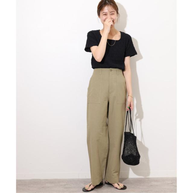 ジャーナルスタンダード レリューム（JOURNAL STANDARD relume）/《追加2》コットンリネンツイルベイカーパンツ