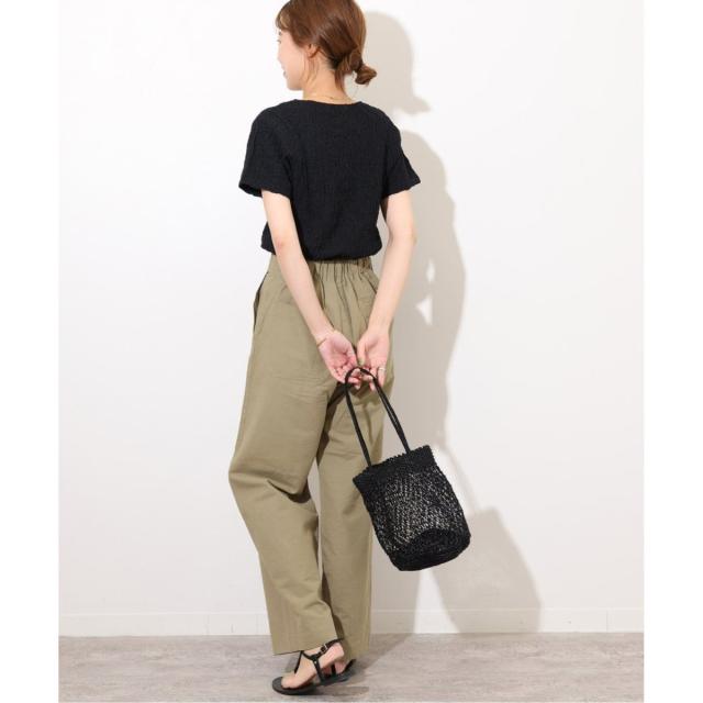 ジャーナルスタンダード レリューム（JOURNAL STANDARD relume）/《追加2》コットンリネンツイルベイカーパンツ