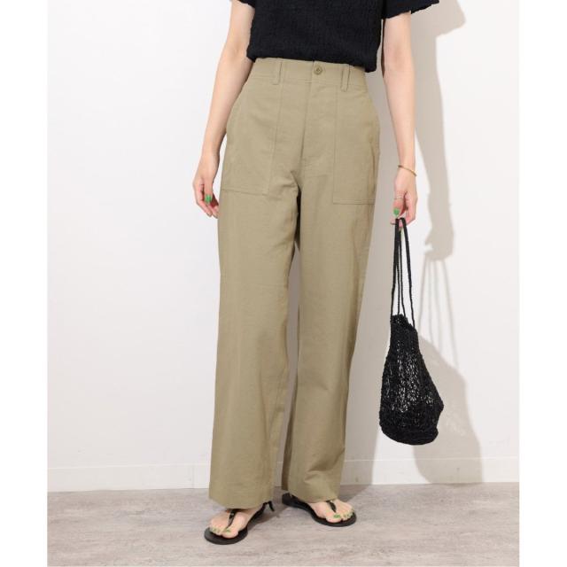 ジャーナルスタンダード レリューム（JOURNAL STANDARD relume）/《追加2》コットンリネンツイルベイカーパンツ