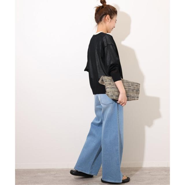 ジャーナルスタンダード レリューム（JOURNAL STANDARD relume）/《追加3》ウォッシャブルクロップドカーディガン