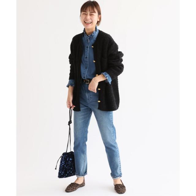 ジャーナルスタンダード レリューム（JOURNAL STANDARD relume）/《追加》TWEEDYニットジャケット