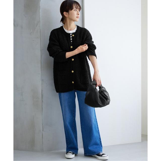 ジャーナルスタンダード レリューム（JOURNAL STANDARD relume）/《追加》TWEEDYニットジャケット