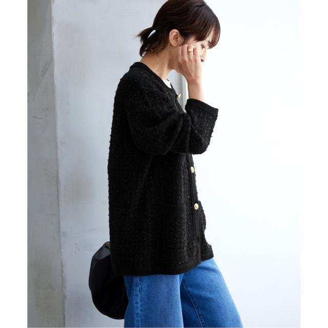 ジャーナルスタンダード レリューム（JOURNAL STANDARD relume）/《追加》TWEEDYニットジャケット