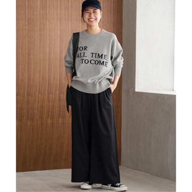 ジャーナルスタンダード レリューム（JOURNAL STANDARD relume）/《追加2》コットンカシミヤロゴニット