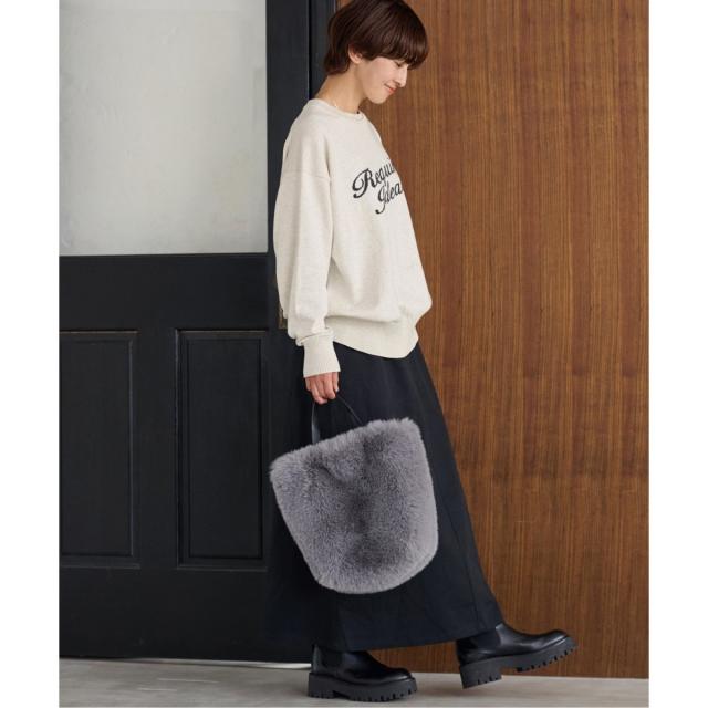 ジャーナルスタンダード レリューム（JOURNAL STANDARD relume）/《追加2》コットンカシミヤロゴニット