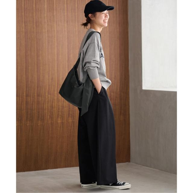 ジャーナルスタンダード レリューム（JOURNAL STANDARD relume）/《追加5》ウォッシャブルサージストレッチタックワイドパンツ