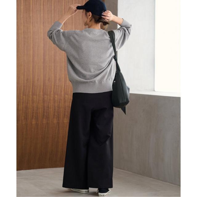 ジャーナルスタンダード レリューム（JOURNAL STANDARD relume）/《追加5》ウォッシャブルサージストレッチタックワイドパンツ