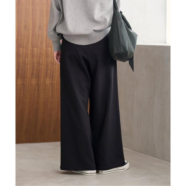 ジャーナルスタンダード レリューム（JOURNAL STANDARD relume）/《追加5》ウォッシャブルサージストレッチタックワイドパンツ