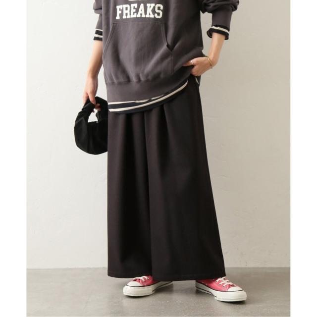 ジャーナルスタンダード レリューム（JOURNAL STANDARD relume）/《追加5》ウォッシャブルサージストレッチタックワイドパンツ