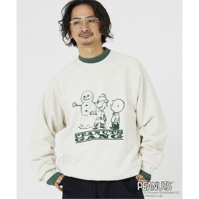Peanuts × SPORTS relume チャーリーブラウン スウェット Peanuts × SPORTS relume チャーリーブラウン スウェット