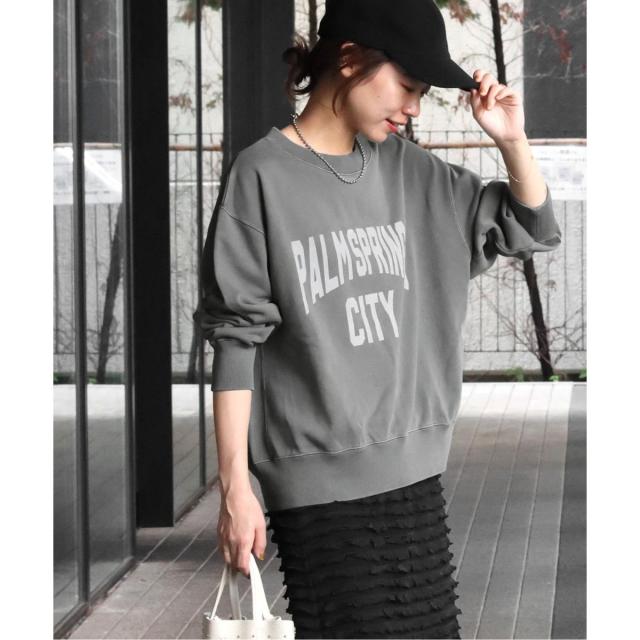 JOURNAL STANDARD relume 刺繍ロゴスウェット　グレー JOURNAL STANDARD relume 刺繍ロゴスウェット グレー ジャーナル