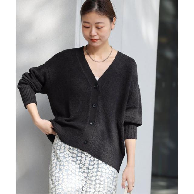 ジャーナルスタンダード レリューム（JOURNAL STANDARD relume）/テープヤーンニュアンスVカーディガン