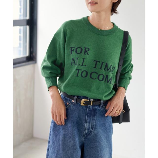 ジャーナルスタンダード レリューム（JOURNAL STANDARD relume）/《追加》コットンカシミヤロゴニット