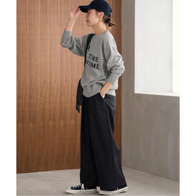 ジャーナルスタンダード レリューム（JOURNAL STANDARD relume）/《追加》コットンカシミヤロゴニット