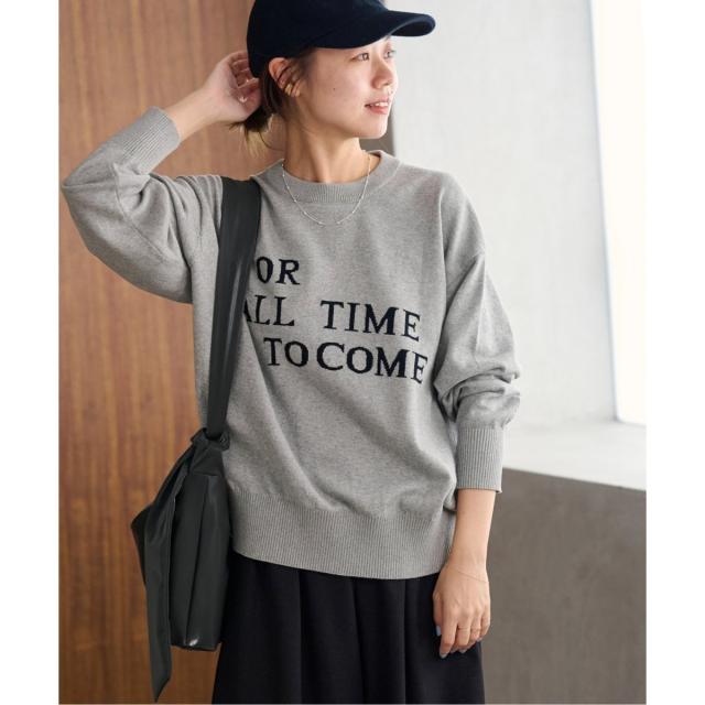 ジャーナルスタンダード レリューム（JOURNAL STANDARD relume）/《追加》コットンカシミヤロゴニット