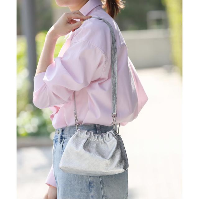 ジャーナルスタンダード レリューム（JOURNAL STANDARD relume）/【MARLON FIRENZE/マルロン】ギャザーショルダーBAGシルバーの通販は 11,000円
