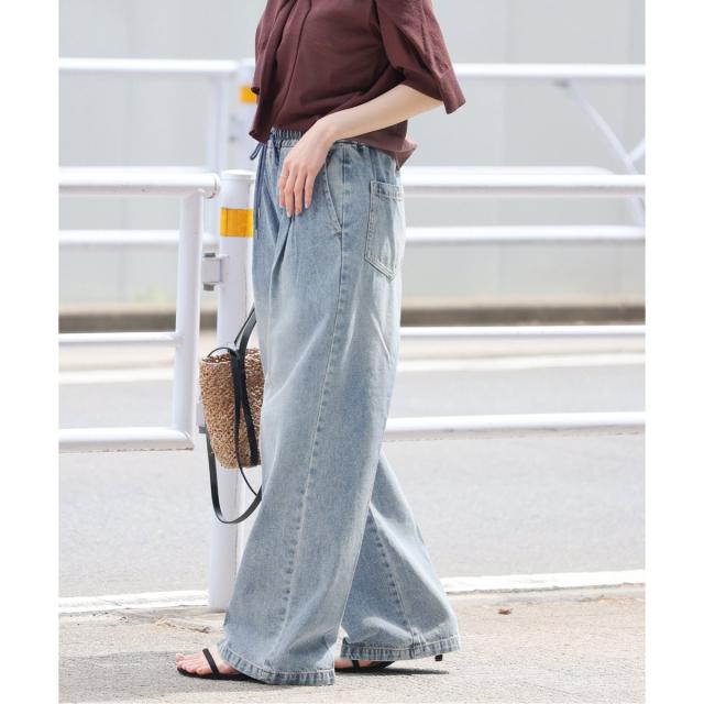 ジャーナルスタンダード レリューム（JOURNAL STANDARD relume）/《WEB限定》C/Rデニムワイドイージー