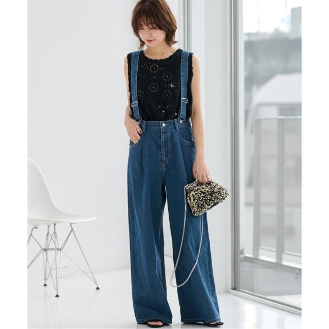 JOURNAL STANDARD relume サスペンダーワイドパンツ 38