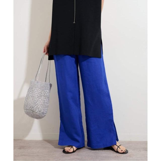 ジャーナルスタンダード レリューム（JOURNAL STANDARD relume）/《追加》麻スリットイージーパンツ