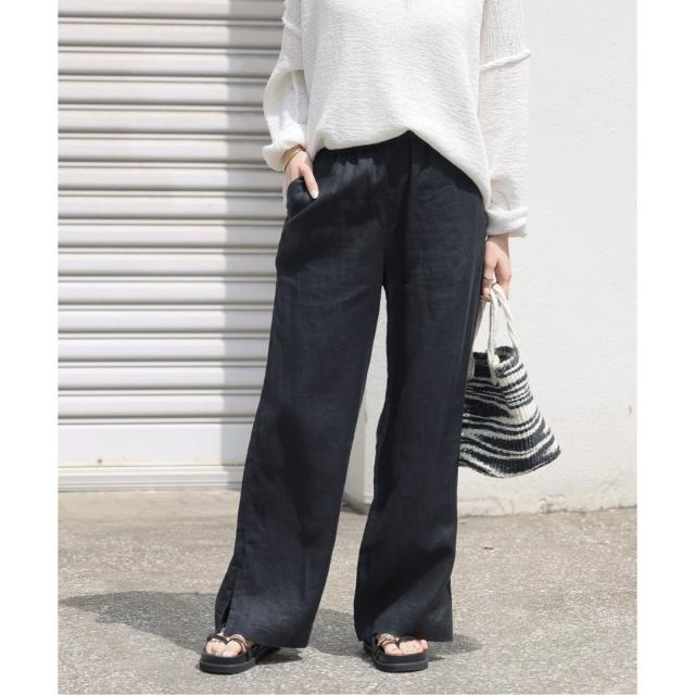 ジャーナルスタンダード レリューム（JOURNAL STANDARD relume）/《追加》麻スリットイージーパンツ