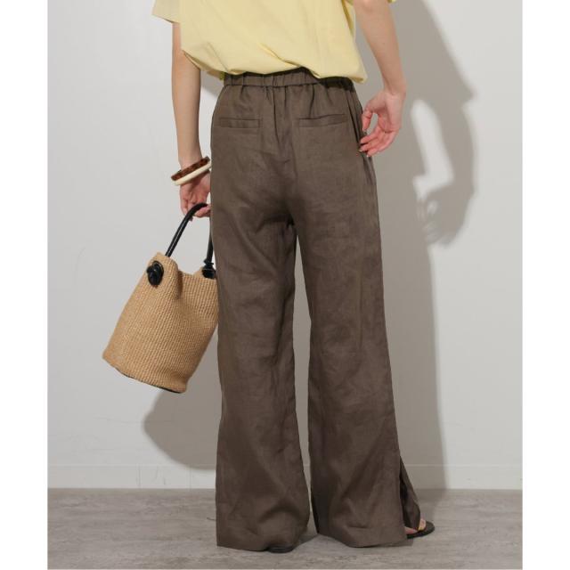 ジャーナルスタンダード レリューム（JOURNAL STANDARD relume）/《追加》麻スリットイージーパンツ