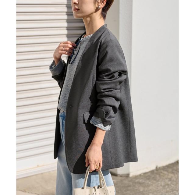 ジャーナルスタンダード レリューム（JOURNAL STANDARD relume）/《追加》LINYツイルノーカラージャケット