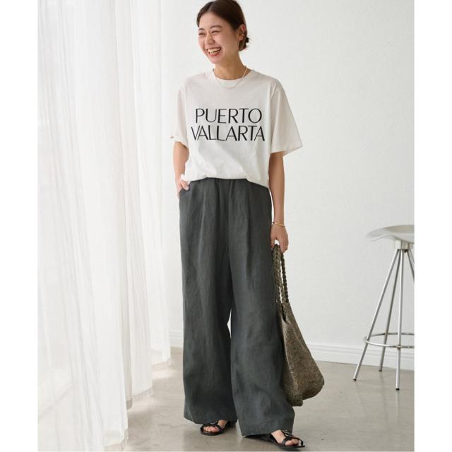 ジャーナルスタンダード レリューム（JOURNAL STANDARD relume）/《追加》手洗い可 / No．14フレンチリネンワイドイージー