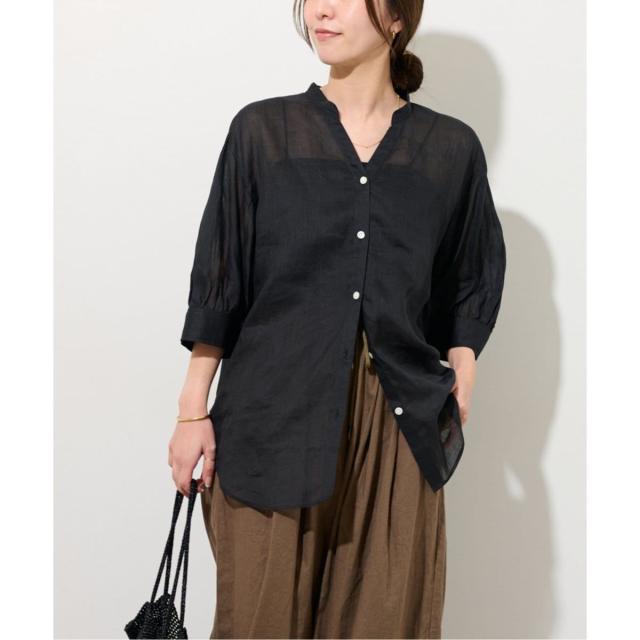 ジャーナルスタンダード レリューム（JOURNAL STANDARD relume）/ラミーギャザースリーブブラウス