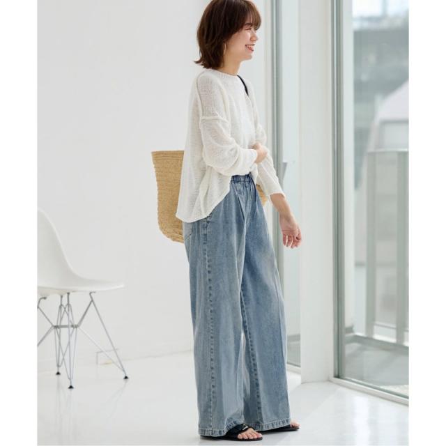 ジャーナルスタンダード レリューム（JOURNAL STANDARD relume）/《WEB限定追加》C/Rデニムワイドイージー