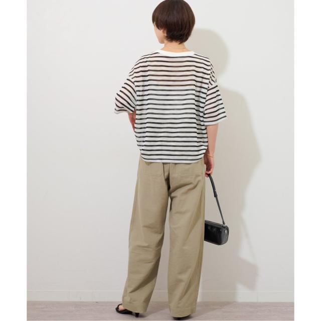 ジャーナルスタンダード レリューム（JOURNAL STANDARD relume）/《追加》コットンリネンツイルベイカーパンツ