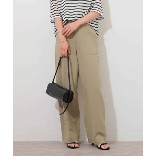 ジャーナルスタンダード レリューム（JOURNAL STANDARD relume）/《追加》コットンリネンツイルベイカーパンツ