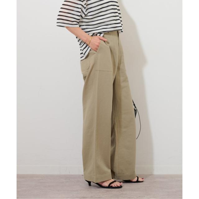 ジャーナルスタンダード レリューム（JOURNAL STANDARD relume）/《追加》コットンリネンツイルベイカーパンツ