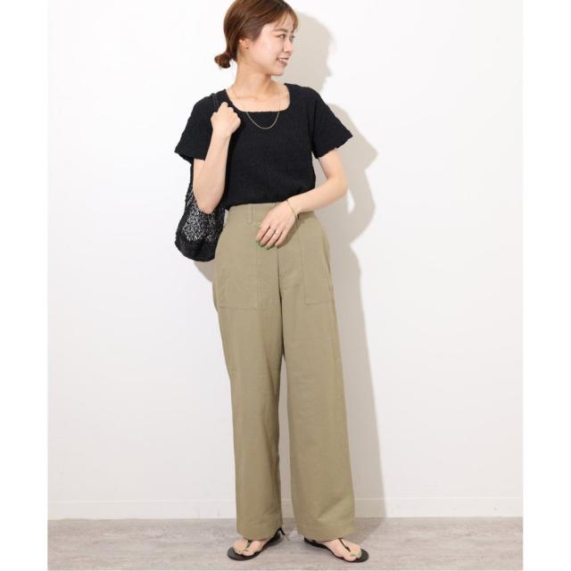 ジャーナルスタンダード レリューム（JOURNAL STANDARD relume）/《追加》コットンリネンツイルベイカーパンツ