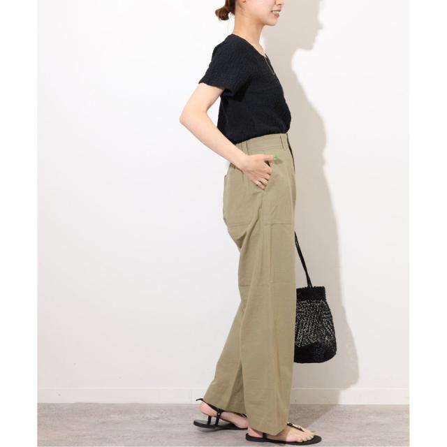 ジャーナルスタンダード レリューム（JOURNAL STANDARD relume）/《追加》コットンリネンツイルベイカーパンツ