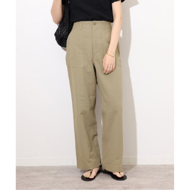 ジャーナルスタンダード レリューム（JOURNAL STANDARD relume）/《追加》コットンリネンツイルベイカーパンツ