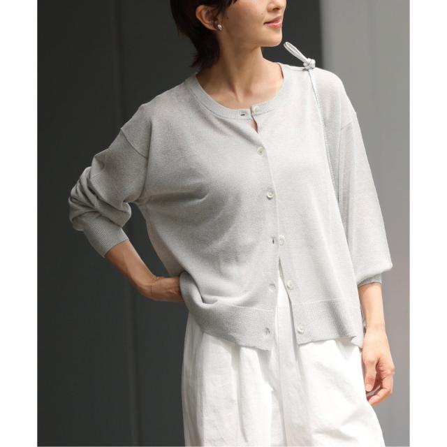 ジャーナルスタンダード レリューム（JOURNAL STANDARD relume）/《追加》ウォッシャブルクロップドカーディガン
