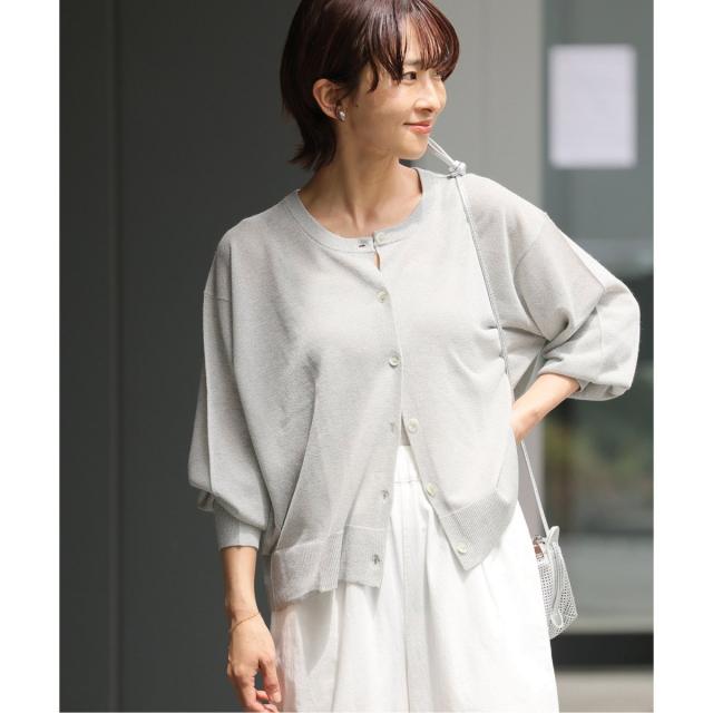 ジャーナルスタンダード レリューム（JOURNAL STANDARD relume）/《追加》ウォッシャブルクロップドカーディガン